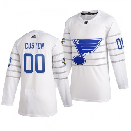 St. Louis Blues Personalizado Wit Adidas 2020 NHL All-Star Authentic Shirt - Mannen